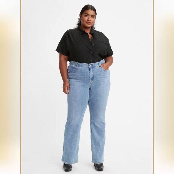 Levi's 315 Shaping Bootcut Women's Jeans - Lapis Topic - 20S - NEW - Picture 1 of 3